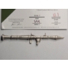 Image 2 : 2026 Investment Caster Handcrafted 11.1g .999 Pure Silver Miniature RPG-7 With COA