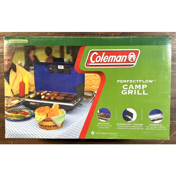 Coleman Perfectflow Camp Grill - New In Box
