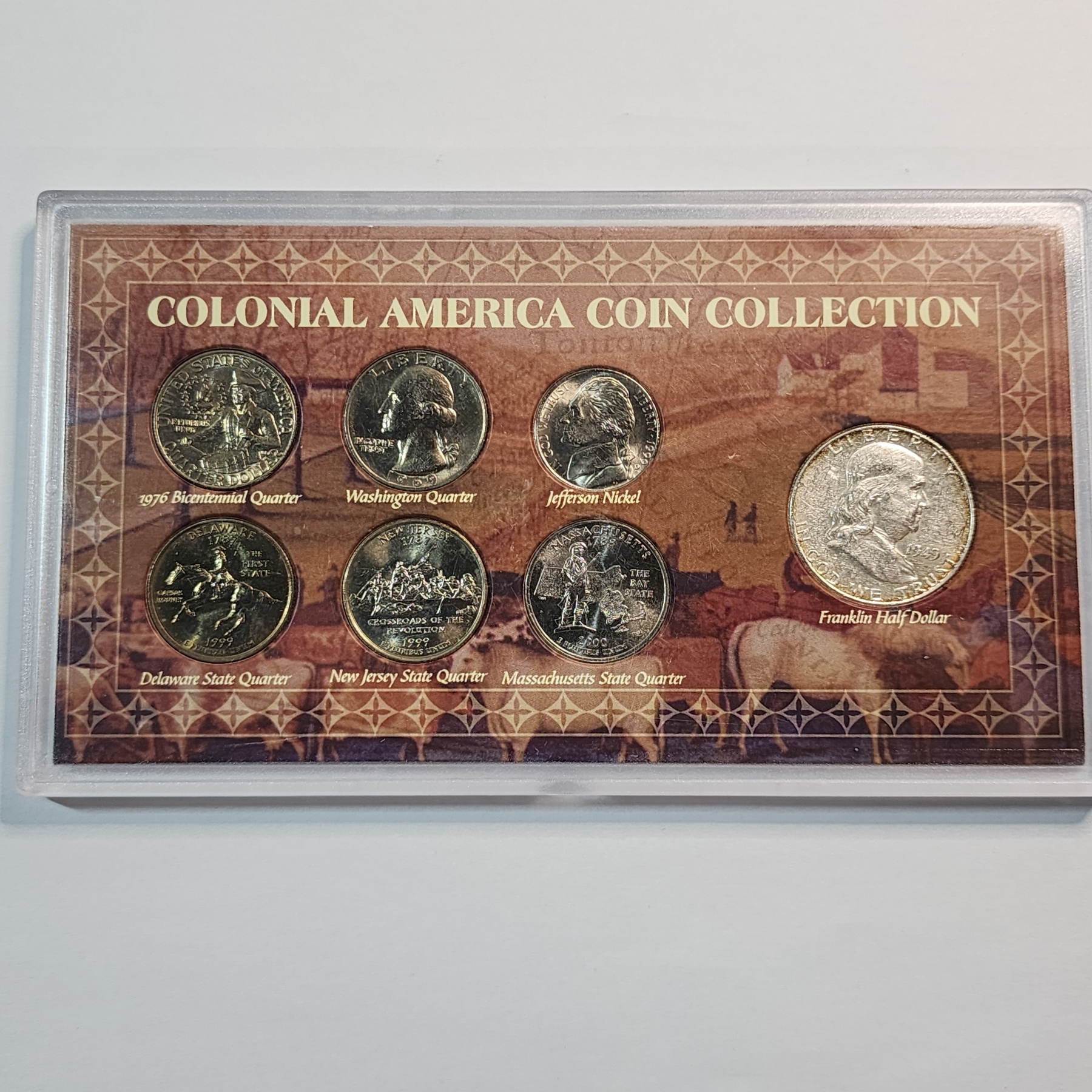 Colonial America Coin Collection Set: Including 90% SILVER