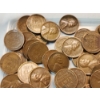 Image 3 : Lot of Assorted Years U.S. Lincoln Pennies - Mainly Wheat Pennies In Collector's Bag - FV~ $0.99