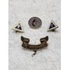 Image 1 : 4 Assorted Pins ft. 3 Cross Pins and 1 'Be Prepared' Boy Scouts of America Pin