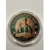 Image 1 : St. Patrick’s Day Lucky Clover Challenge Coin - Irish Lucky Coin - Mint Condition
