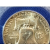 Image 6 : 1955 90% Silver Franklin Half Dollar - ACG MS 65 FBL (Full Bell Lines!)