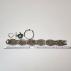 Image 6 : Assortment of Sterling Silver Jewelry: Bracelet, Dolphin Blue Pearl Pendant, & More!! TW: 15.5g