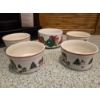 Image 1 : 5 Pcs Christmas Holiday Winter Small Bowl Set