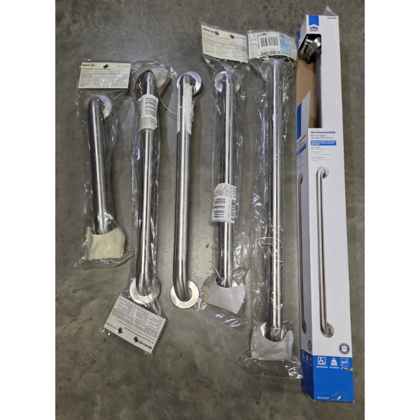 New! 36'', 30'', Three 24'', & 16'' Bath Bars