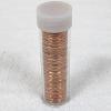 Image 1 : Uncounted Unsearched Tube of Assorted Uncirculated United States Pennies ~ Late 70's & Early 80'S!