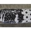 Image 2 : New! Rain Stoppers Black And White Polka Dot Print Push Button Pop Up Umbrella With Cute Ruffle Deta