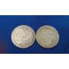 Image 1 : 1880-S 90% Silver Morgan Dollar & 1923-S 90% Silver Peace Dollar