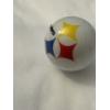 Image 3 : Vintage Pittsburgh Steelers One Inch Shooter Marble - Mint Condition