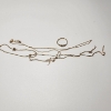 Image 1 : 10K Yellow Gold Scrap Chain and Ring - TW: 3.5g