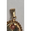 Image 4 : Beautiful 14K Gold Cameo Pendant & Costume Cameo Jewelry Pieces - Pendant Weight Only: 1.1g