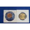 Image 1 : Thomas Jefferson Presidential Dollar & Uncirculated Philadelphia Mint Souvenir Medal Token