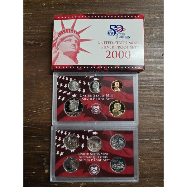 2000 United States Silver Proof Set