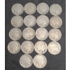 Image 1 : 1930, 1936 And Other Unknown Years Buffalo Nickels - Face Value: $0.90
