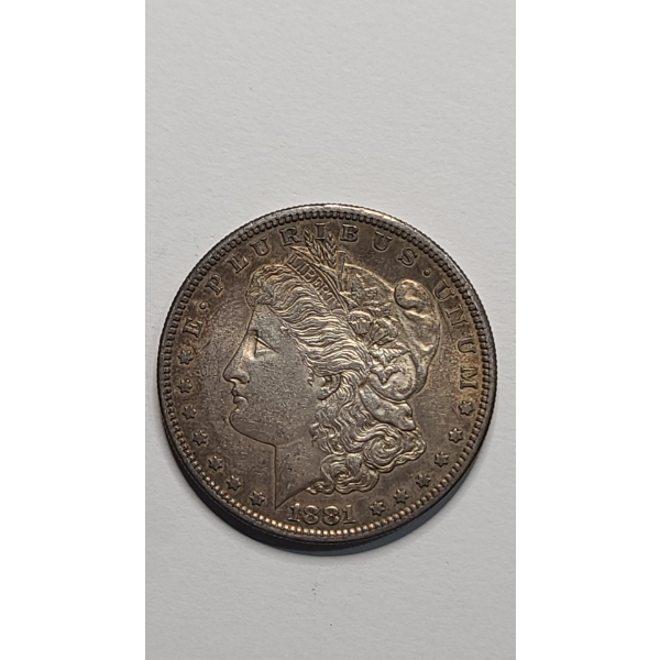 United States 1881-S Morgan 90% Silver Dollar