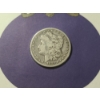 Image 3 : Two U.S. Silver Morgan Dollars in Display Cards & Protective Binder Page - 1890-O & RARE 1880-S 