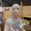 Image 1 : Medieval Butted Armor Costume Chainmail Coif