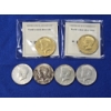 Image 1 : Lot of (6) Kennedy Half Dollars Total FV: $3.00