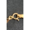 Image 3 : 14K Gold Herringbone Style Bracelet - Total Weight: 1.5g