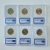 Image 7 : Six Assorted Years Sacagawea Dollar Coins Each Graded IGS MS65 - See Photos! 