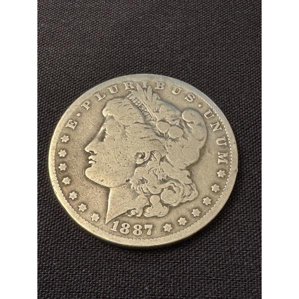 1887-O United States Morgan Silver Dollar - Authentic American Silver Dollar