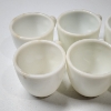 Image 4 : Nice Lot of 8 Vintage White Pyrex Cups With Handles ~ Great Condition ~