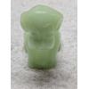 Image 2 : Vintage Uranium Degenhart Art Glass Figurine - April Green