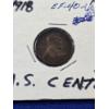 Image 2 : 1918 Lincoln Wheat Penny U.S. Cent - Mint State