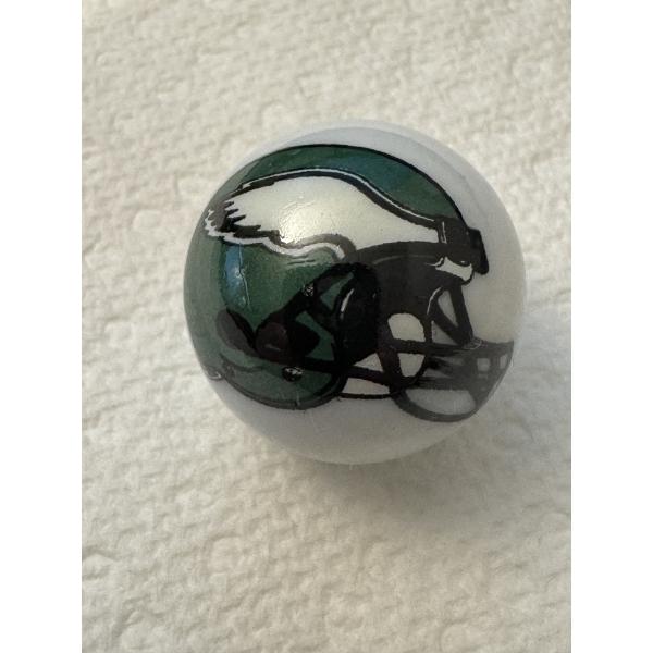 Vintage Philadelphia Eagles One Inch Shooter Marble