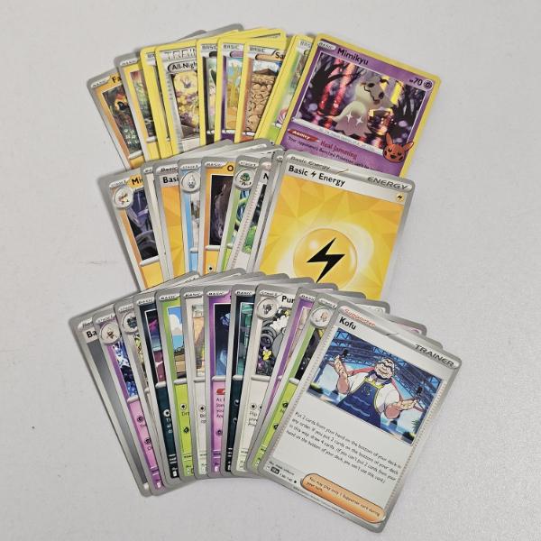 Pokémon TCG: Mixed Card Lot Featuring Mimikyu 97/214 Rare, Kofu 138/142, and MORE!!!