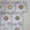 Image 4 : Lot of 17 Assorted Years U.S. 90% SILVER Roosevelt Dimes - Face Value: $1.70