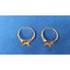 Image 3 : (2) 10K Gold Open Setting Rings - Size 6 - Weight: 1.8g