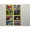 Image 1 : Lot of 4 Vintage Reverse Holo Pokemon Trading Cards