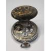 Image 9 : Vintage Art Deco "Satisfaction" Roamer 6 Jewel Swiss Open-face Dress Pocket Watch - Non-Working Cond
