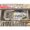 Image 3 : Assorted Hand Tools and Vintage Metal Tool Box