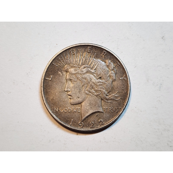 1922 Silver Peace Dollar