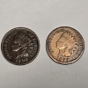 Image 1 : (2) Indian Head Pennies - 1893 & 1896 - $0.02 FV