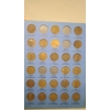 Image 3 : 1909 to 1940 Lincoln Head Cent Coin Collection Book & 40's & 50's Wheat/Steel Pennies FV: $2.82