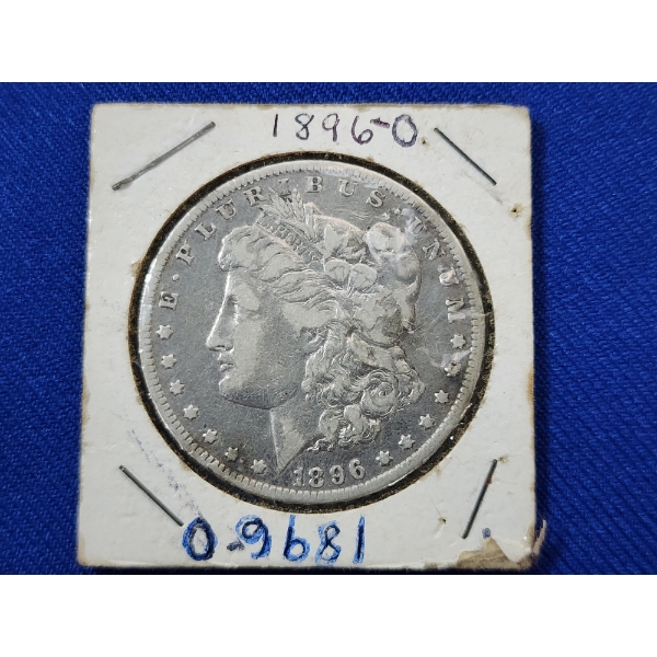 1896-O 90% Silver Morgan Dollar 