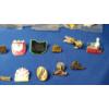Image 3 : Assorted Lot Of Pins & Sliding Quartz Clock