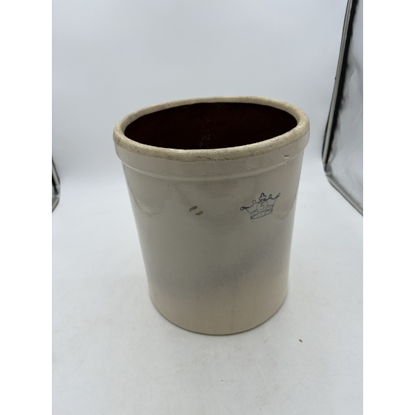 Robinson Ransbottom, Made in USA 5 Gallon Crock 14"H x 12" Diameter