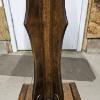 Image 7 : Vintage Grand Rapids Traditional Wooden Pedestal Chapel Lectern with Embedded Wheat/Buffalo Pennies