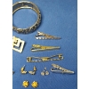 Image 6 : Assorted Costume Jewelry, Tie Clips & More
