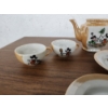 Image 3 : Vintage 1930's Walt Disney Mickey & Minnie Porcelain Child's Tea Set - Made in Japan