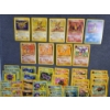 Image 2 : Large Lot of Over 50 Assorted Vintage Fossil Pokemon Trading Cards Including Many Rare
