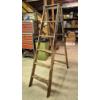 Image 1 : Louisville Home Pickup - 5 FT WOODEN STEP LADDER IN GOOD USED CONDITION - SEE PICS

NOTE:  All items