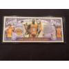 Image 1 : Rare 2020 Kobe Bryant Lakers One Million Dollar Bill - Mint In Protective Holder