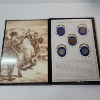 Image 2 : American Indian Head Collection: Set of 5 U.S. Coins in Display Book