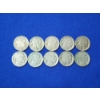 Image 1 : Lot of 10 Assorted United States Buffalo Nickels, Assorted Years FV: $0.50